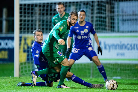 Sundsvalls Niklas Dahlström och Ljungskiles Niklas Olsson