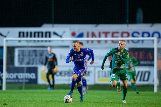 Sundsvalls Dennis Olsson och Ljungskiles Johan Brannefalk