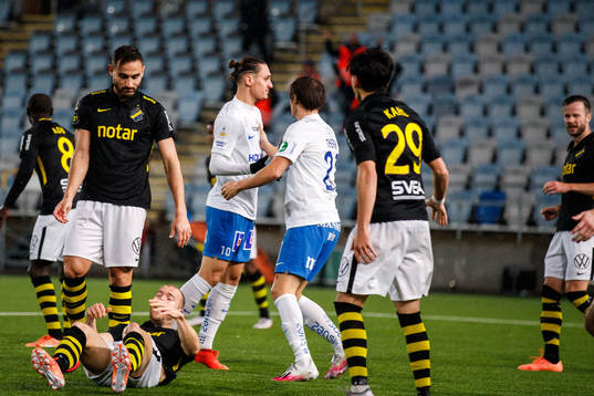 IFK Norrköpings Jonathan Levi jublar