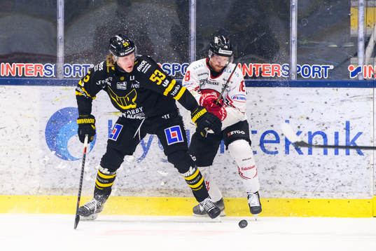 Västerås Anthon Eriksson och Vita Hästens Marcus Fagerudd