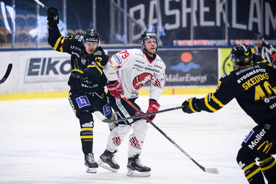 Västerås William Wikman och Vita Hästens Emil Lundberg
