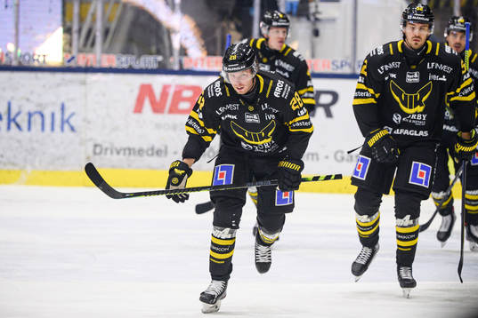 Västerås Lukas Zetterberg jublar