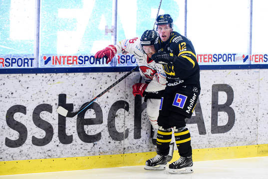 Vita Hästens Marcus Fagerudd och Västerås Fredrik