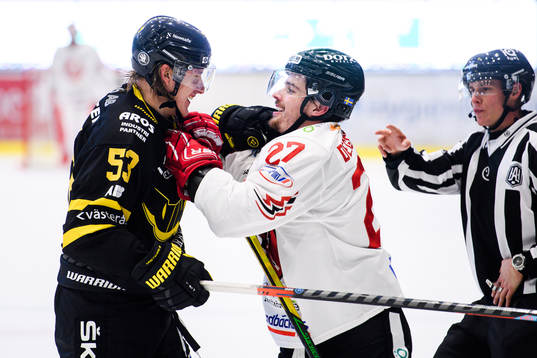Västerås Anthon Eriksson i bråk med Vita Hästens Arvid