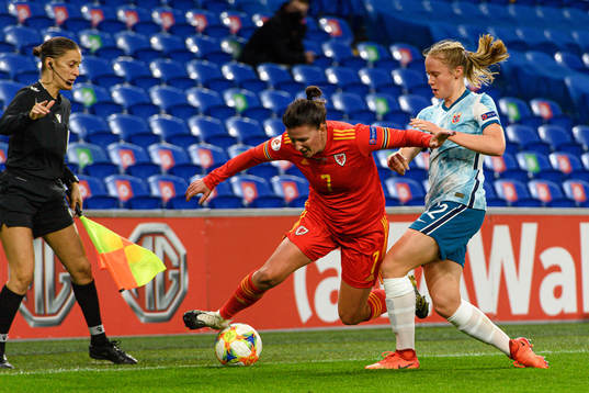 Helen Ward of Wales and Julie Blakstad of Norway