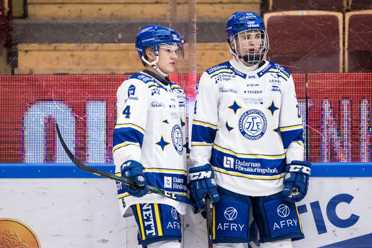 Leksands Erik Hedlund och Leksands Isak Rosén