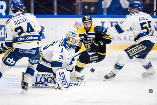 Leksands målvakt Janne Juvonen