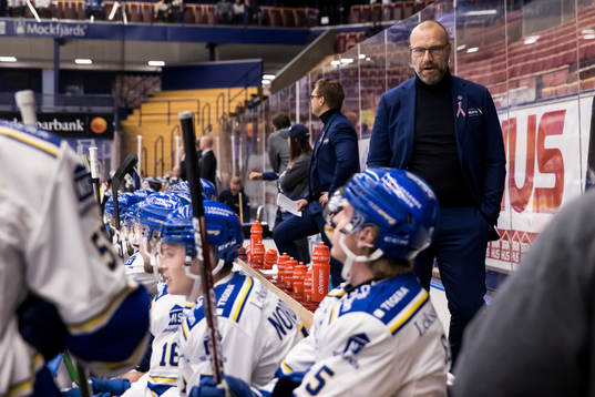 Leksands assisterande tränare Fredrik Hallberg