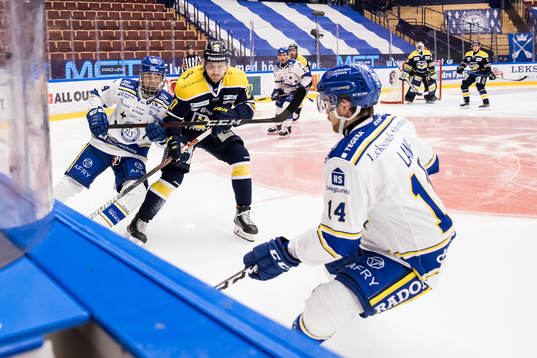 s Linus Sandin och Leksands Oskar Lang