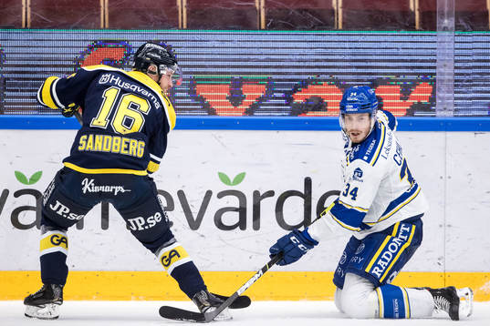 s Filip Sandberg och Leksands Peter Cehlarik