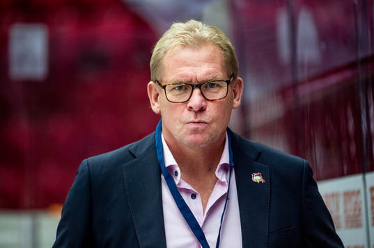 Malmö Redhawks VD och Sportchef Patrik Sylvegård innan