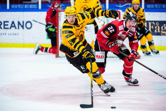 Skellefteås Philip Broberg och Malmö Redhawks Lars