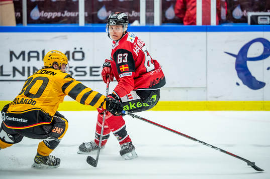 Malmö Redhawks Fredrik Händemark mot Skellefteås Kenneth