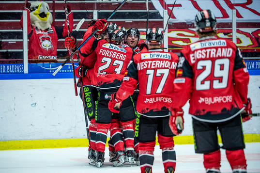 Malmö Redhawks Ponthus Westerholm jublar