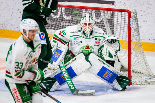 Rögles målvakt Johan Gustafsson