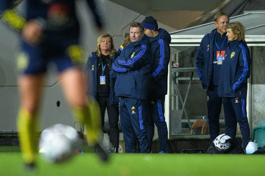 Peter Gerhardsson, head coach of Sweden