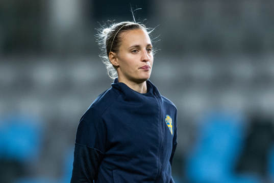 Nathalie Björn of Sweden at the line up