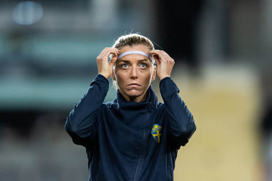 Linda Sembrant of Sweden at the line up