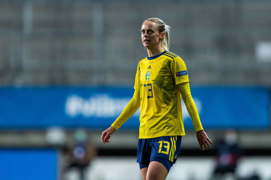 Amanda Ilestedt of Sweden