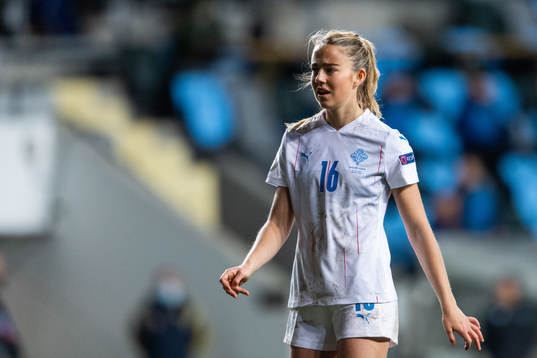 Elín Metta Jensen of Iceland