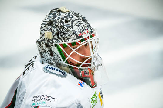 Frölundas målvakt Niklas Rubin