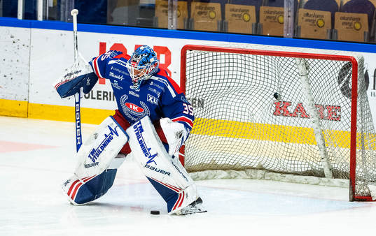 Oskarshamns målvakt Joe Cannata