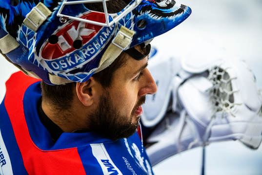 Oskarshamns målvakt Joe Cannata