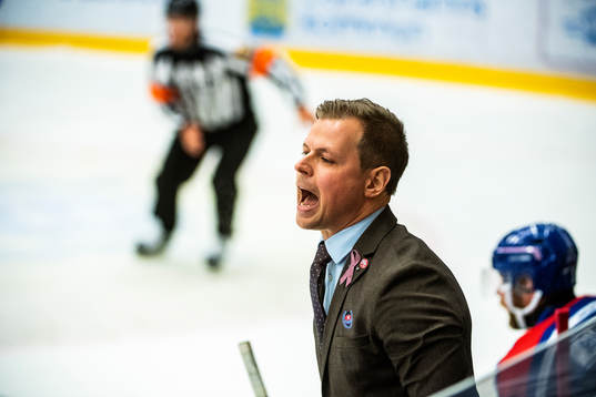 Oskarshamns tränare Martin Filander