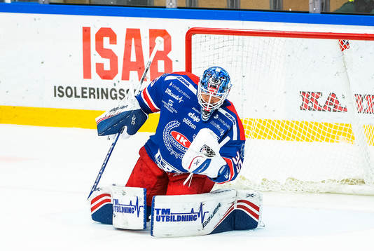 Oskarshamns målvakt Joe Cannata