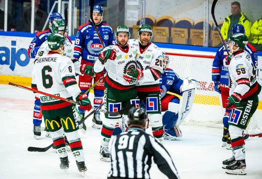 Frölundas Jan Mursak jublar