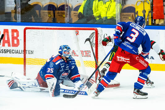 Oskarshamns målvakt Joe Cannata