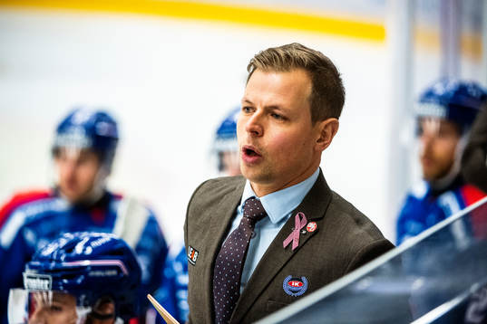 Oskarshamns tränare Martin Filander