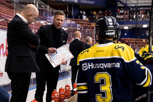 s tränare Nicklas Rahm