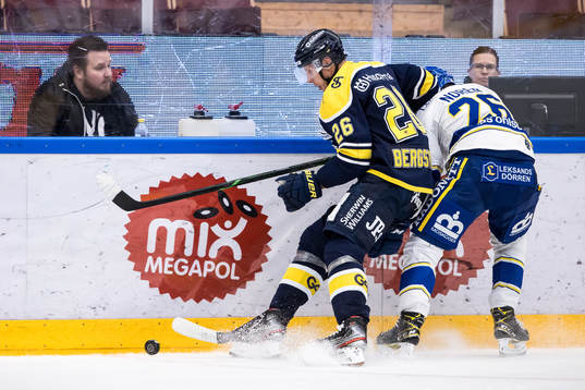 s Alexander Bergström och Leksands Patrik Norén