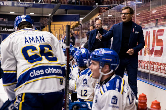Leksands tränare Björn Hellkvist