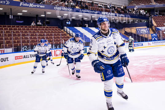 Leksands Fredrik Forsberg jublar