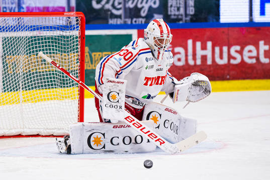 Timrås målvakt Jacob Johansson