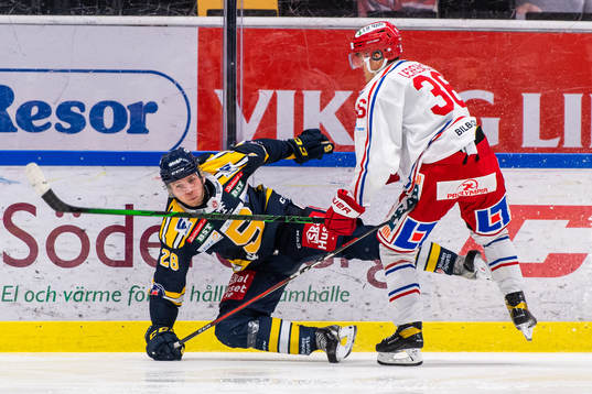 Södertäljes Emil Alba och Timrås Leon Lerebäck