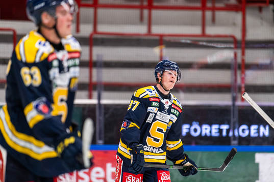 Södertäljes Hugo Gustafsson deppar