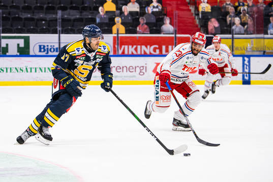 Södertäljes Evan Bouchard och Timrås Jeremy