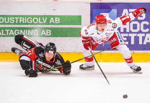 Nybros Anton Schagerberg och Trojas Lukas Sjöblom