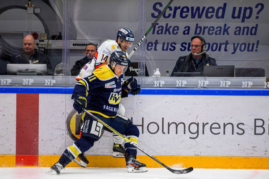 s Simon Önerud och Växjös Emil Pettersson