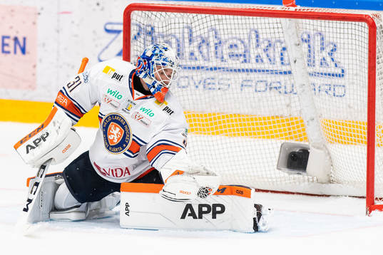 Växjös målvakt Erik Källgren