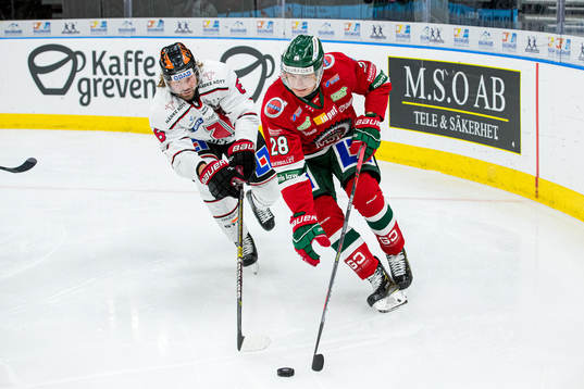Örebros Stefan Warg och Frölundas Johan Sundström