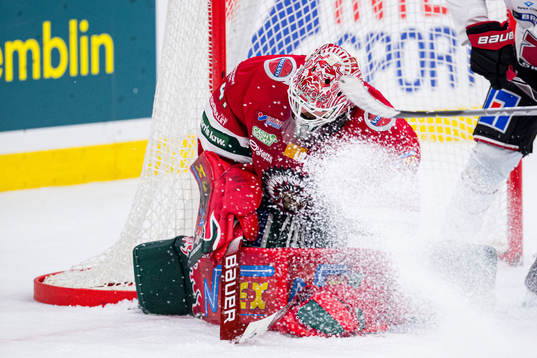 Frölundas målvakt Niklas Rubin