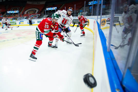 Frölundas Joel Lundqvist och Örebros Jonathan Andersson