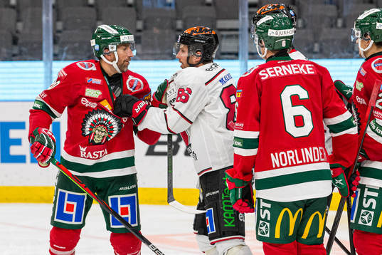 Frölundas Joel Lundqvist och Örebros Mathias Bromé