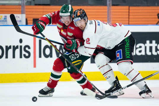 Frölundas Karl Henriksson och Örebros Rasmus Rissanen