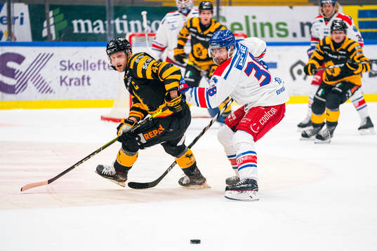 Skellefteås Oscar Möller och Oskarshamns Nichlas Torp