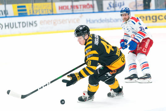 Skellefteås Jonatan Berggren och Oskarshamns Nichlas Torp
